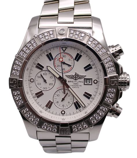 breitling super avenger chronograph price|Breitling super avenger bezel.